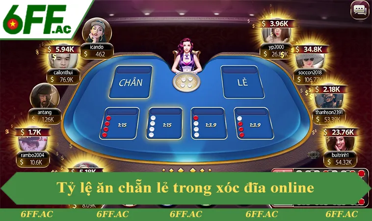 Luật chơi xóc đĩa và cách tính chẵn lẻ trong xóc đĩa online